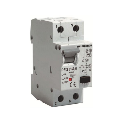 Personskyddsbrytare 10A, 30mA