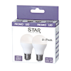 LED-lampa E27  6,5W 2-Pack