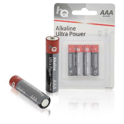 Alkaliska Batterier AAA 1.5 V 4-pack