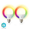 Smartlife Wi-Fi LED-lampor RGBW 2-pack (40W)