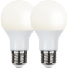 LED-lampa 9W, E27 2-Pack