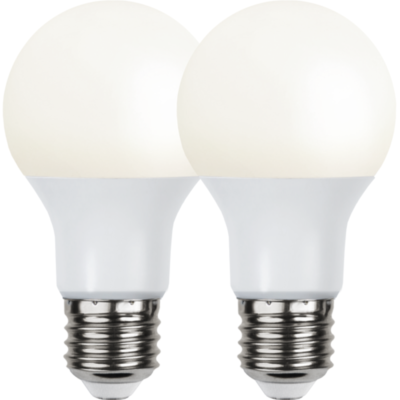 LED-lampa 9W, E27 2-Pack
