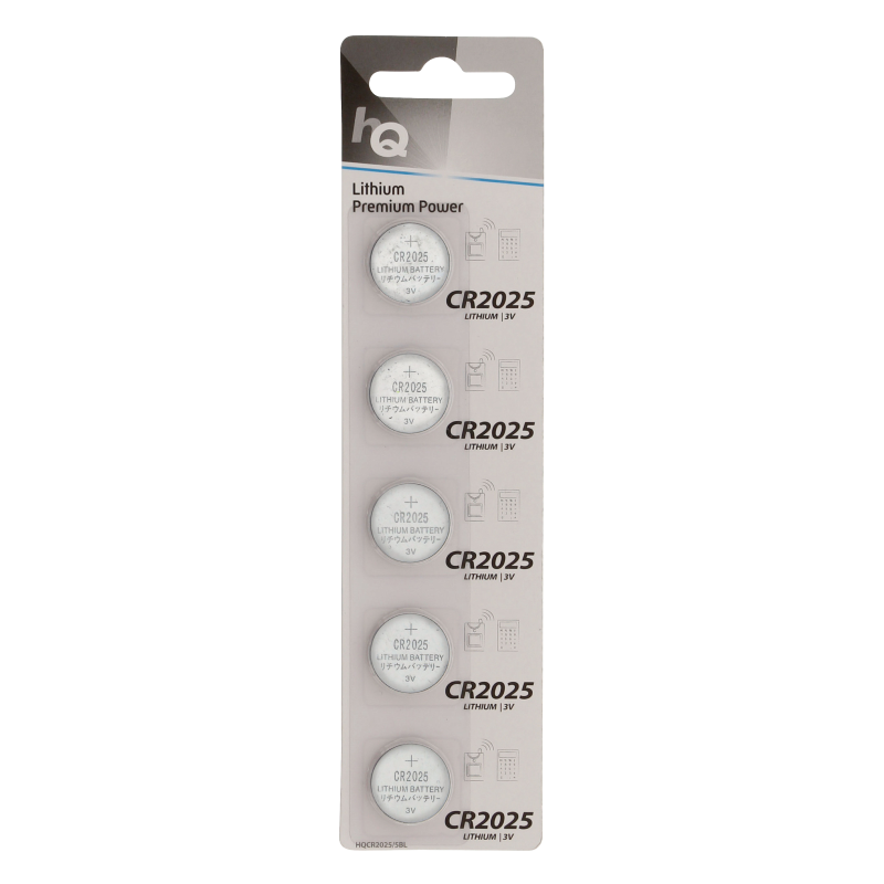 Litium Knappcellsbatteri CR2025 3V